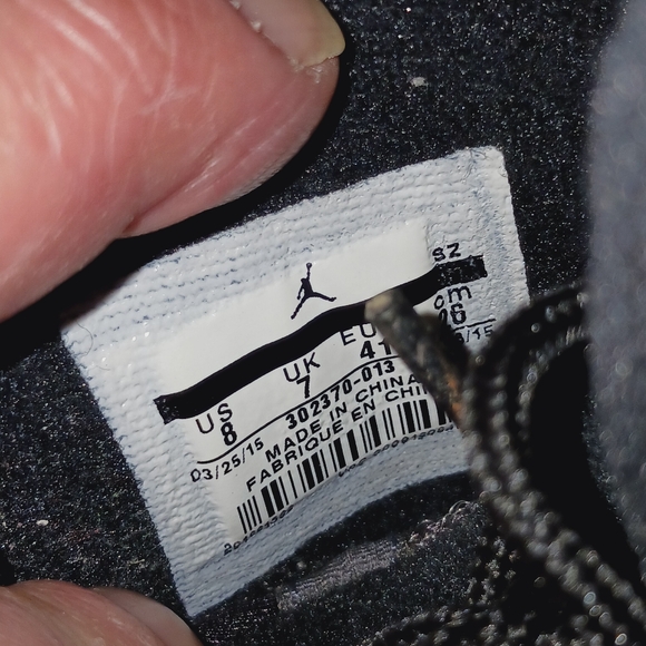 Jordan 9 Retro Streetwear/Lifestyle Shoes Size 8 for Men - Picture 6 of 7